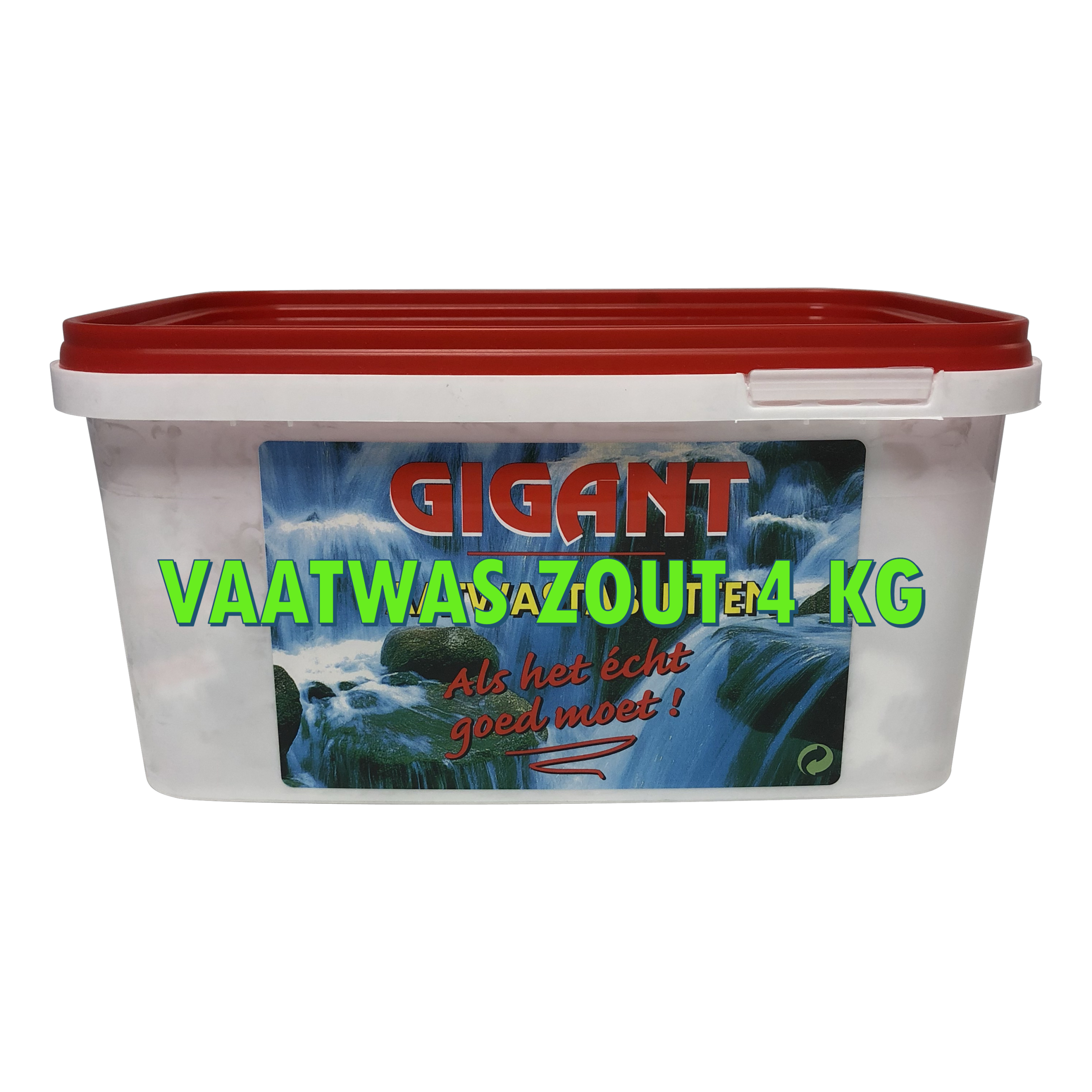 Gigant vaatwas zout 4 kg